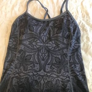 Athleta Harmonious Cami Floral Lace Print Top